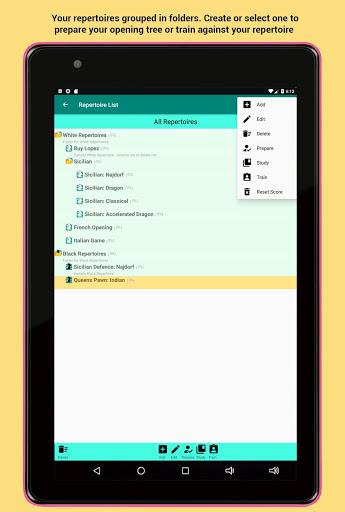 Chess Trainer Free - Repertoire Builder - عکس بازی موبایلی اندروید
