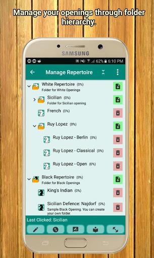 Chess Trainer Free - Repertoire Builder - Gameplay image of android game