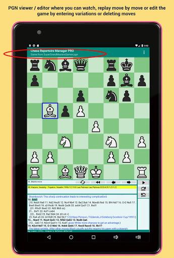 Chess Trainer Free - Repertoire Builder - عکس بازی موبایلی اندروید