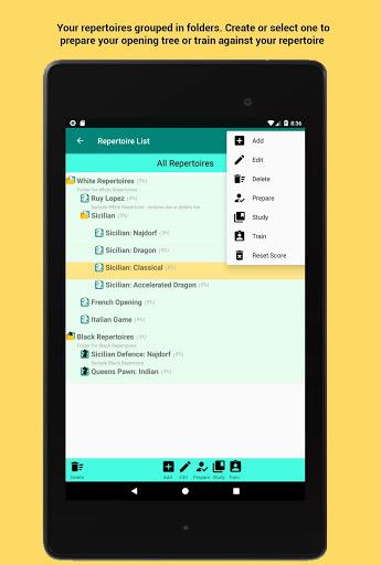 Chess Trainer Free - Repertoire Builder - عکس بازی موبایلی اندروید