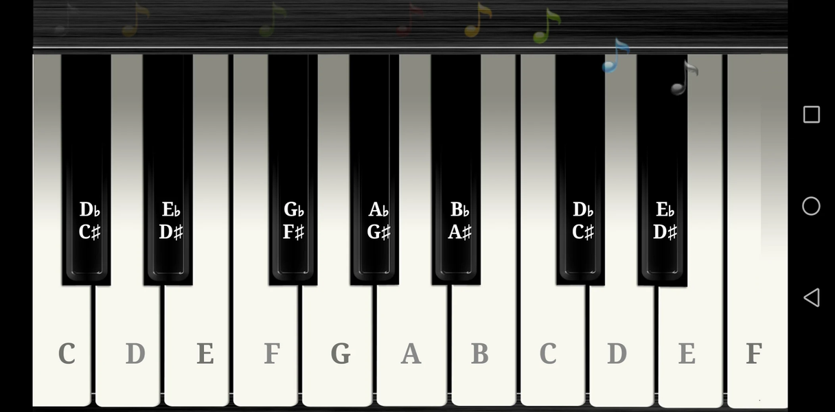 Pink Piano - Image screenshot of android app