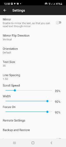 Elegant Teleprompter - عکس برنامه موبایلی اندروید