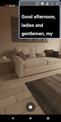 Elegant Teleprompter - عکس برنامه موبایلی اندروید