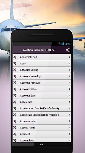 Aviation Dictionary Offline - عکس برنامه موبایلی اندروید
