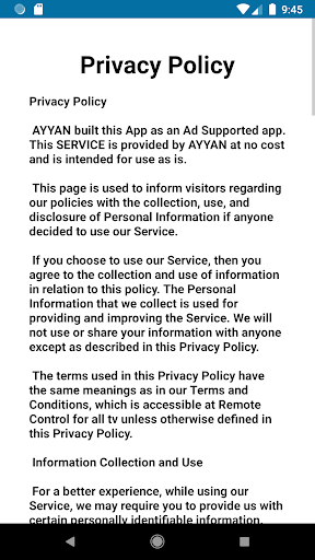 Daewoo TV Remote Control - عکس برنامه موبایلی اندروید