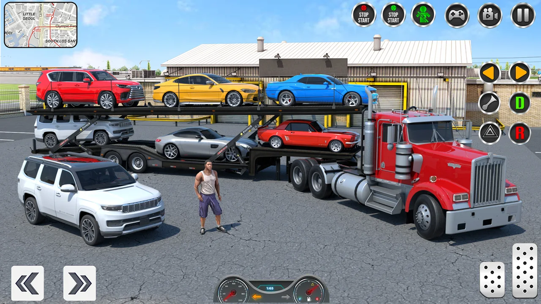 Offroad Transporter Truck Game - عکس بازی موبایلی اندروید