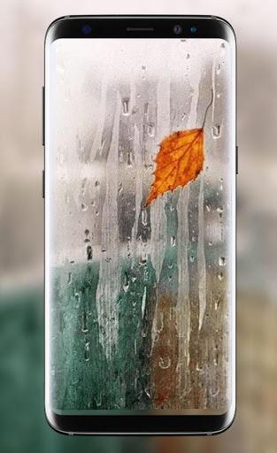 Water Rain Drop Live Wallpaper ۲۰۱۸: Ripple Effect - عکس برنامه موبایلی اندروید