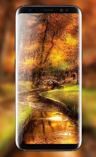Water Rain Drop Live Wallpaper ۲۰۱۸: Ripple Effect - عکس برنامه موبایلی اندروید