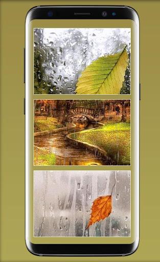 Water Rain Drop Live Wallpaper ۲۰۱۸: Ripple Effect - عکس برنامه موبایلی اندروید