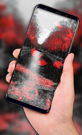 Water Rain Drop Live Wallpaper ۲۰۱۸: Ripple Effect - عکس برنامه موبایلی اندروید