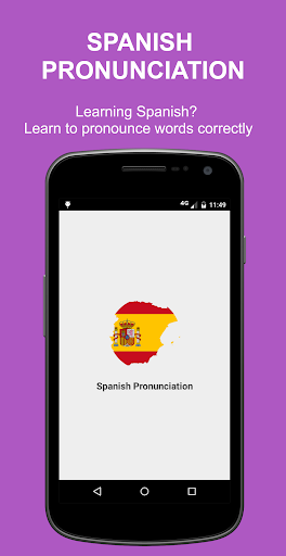 Spanish Pronunciation - Image screenshot of android app