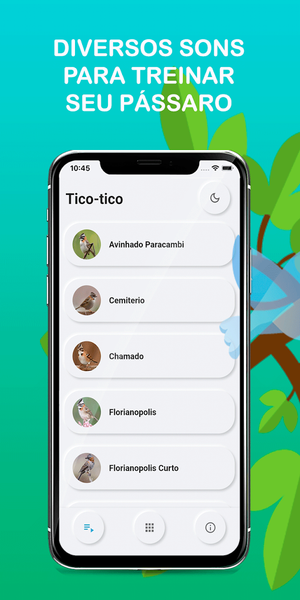 Bird songs of TicoTico - عکس برنامه موبایلی اندروید