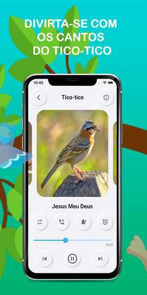 Bird songs of TicoTico - عکس برنامه موبایلی اندروید