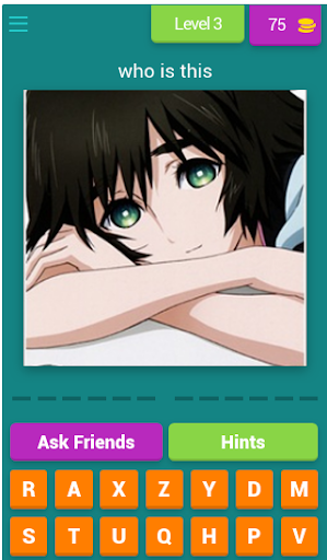 Steins;Gate character quiz - Image screenshot of android app