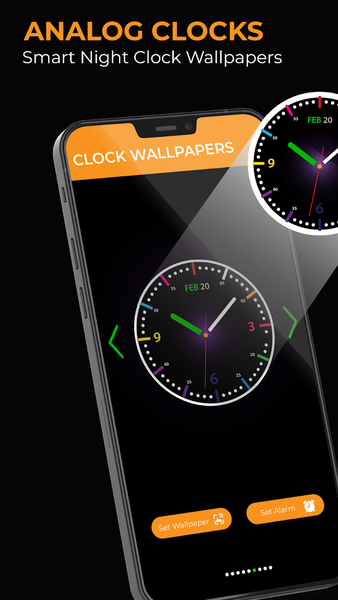 Lock Screen Smart Night Clock - عکس برنامه موبایلی اندروید