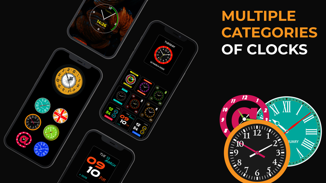 Lock Screen Smart Night Clock - عکس برنامه موبایلی اندروید