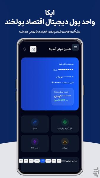 شبکه اجتماعی پولخند - عکس برنامه موبایلی اندروید