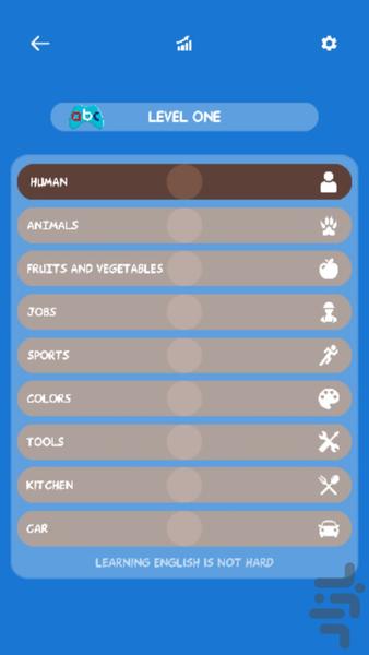 ABC - Gameplay image of android game