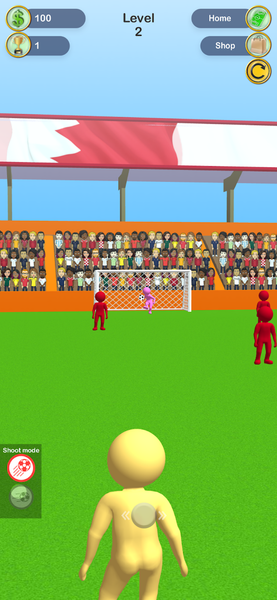 NICE GOAL - Gameplay image of android game