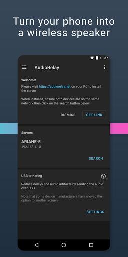 AudioRelay: Stream audio & mic - عکس برنامه موبایلی اندروید