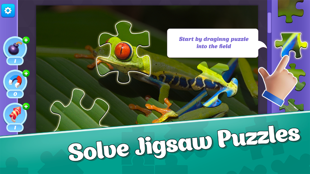 Royal Jigsaw - عکس بازی موبایلی اندروید