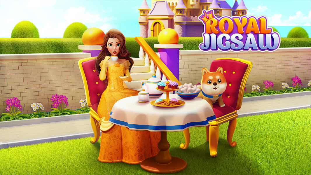 Royal Jigsaw - عکس بازی موبایلی اندروید