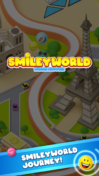 SmileyWorld Bubble Shooter - عکس برنامه موبایلی اندروید