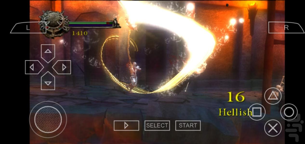 دوزخ دانته - Gameplay image of android game