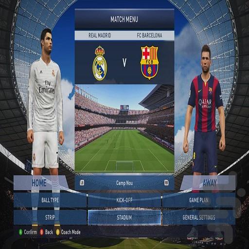 فوتبال PES ۲۰۱۵ - عکس بازی موبایلی اندروید
