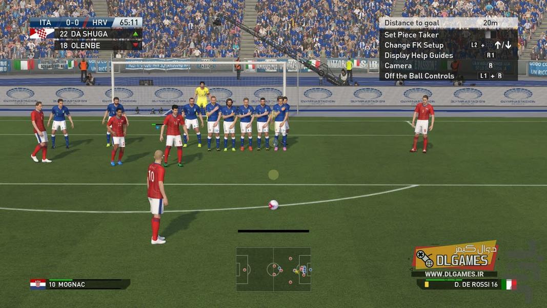 فوتبال PES 2015 - Gameplay image of android game