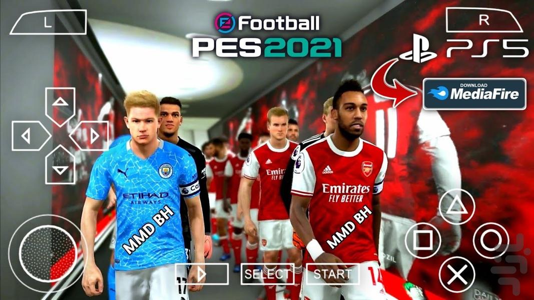 فوتبال PES ۲۰۲۱ - عکس بازی موبایلی اندروید