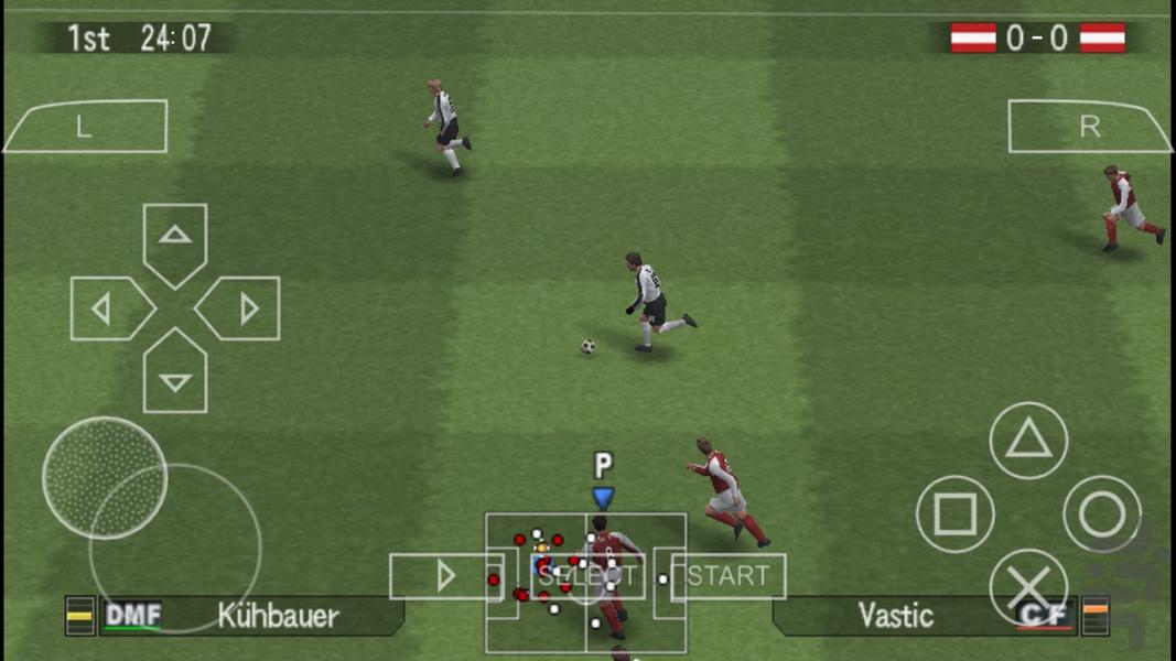 Winning Eleven ۹ (فوتبال ۱۱) - عکس بازی موبایلی اندروید