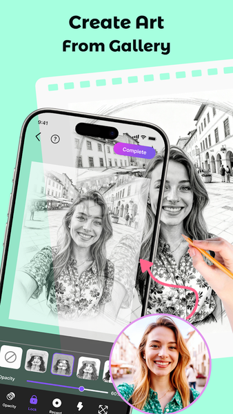 AR Drawing - Sketch & Trace - Image screenshot of android app