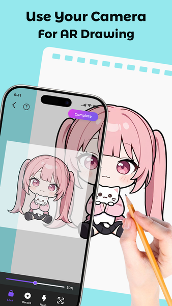 AR Drawing - Sketch & Trace - Image screenshot of android app