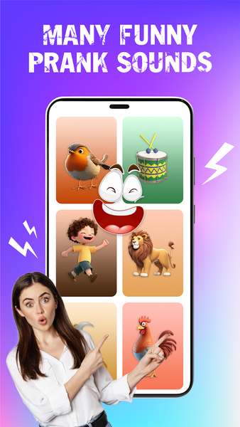 Broken Screen: Magic Wallpaper - عکس برنامه موبایلی اندروید