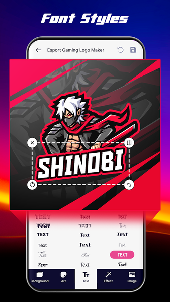 Gaming Logo Maker: Esport Logo - عکس برنامه موبایلی اندروید