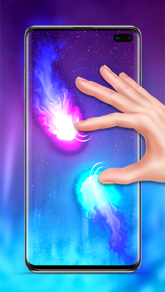 Fluid Magic: 3D Live Wallpaper - Image screenshot of android app