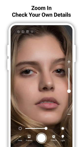 True Mirror: Magnifying Mirror - Image screenshot of android app