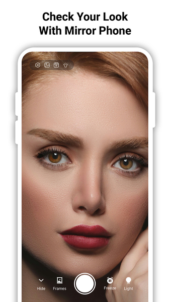 True Mirror: Magnifying Mirror - Image screenshot of android app