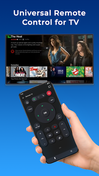Universal TV Remote Control - عکس برنامه موبایلی اندروید
