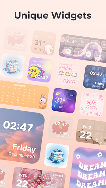 Themes: Widgets & Icon Changer - عکس برنامه موبایلی اندروید