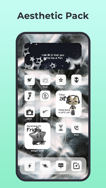 Themes: Widgets & Icon Changer - عکس برنامه موبایلی اندروید