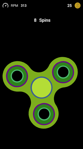 Fidget Spinner - عکس بازی موبایلی اندروید