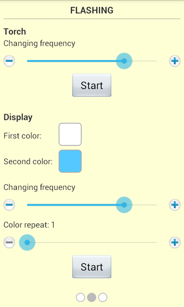 Flashlight - عکس برنامه موبایلی اندروید