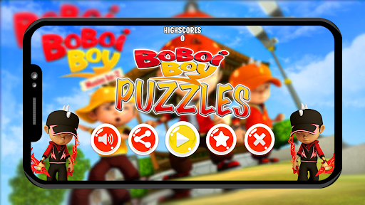 Boboiboy puzzle cartoon game - عکس برنامه موبایلی اندروید