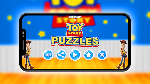 Toy Story puzzle cartoon fun - Image screenshot of android app