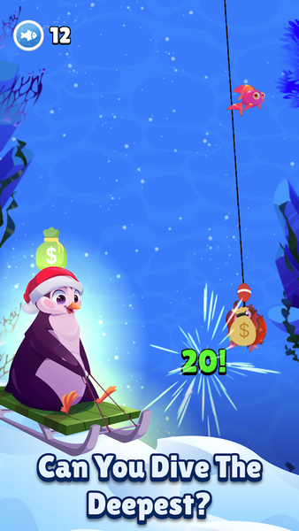 Frozen Fisher Idle Catcher - عکس بازی موبایلی اندروید