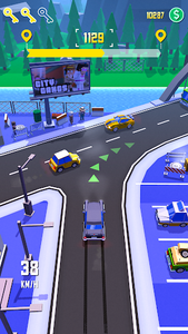 Taxi Run - Crazy Driver – راننده تاکسی دیوانه - عکس بازی موبایلی اندروید