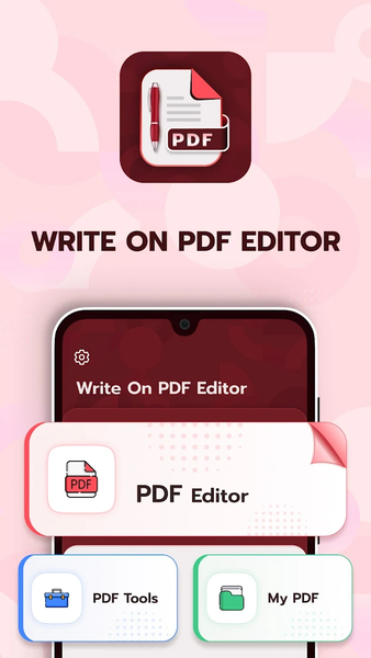 Write on PDF Editor - Image screenshot of android app