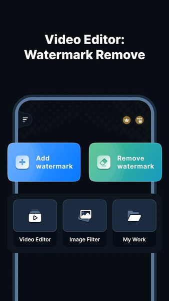 Video Editor: Watermark Remove - Image screenshot of android app